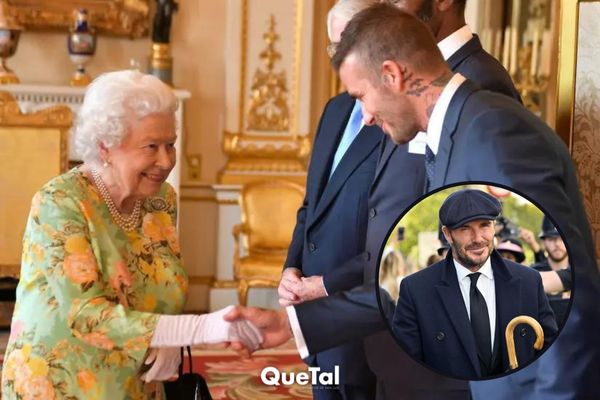 [VIDEO] David Beckham rompe en llanto frente al féretro de la reina Isabel II